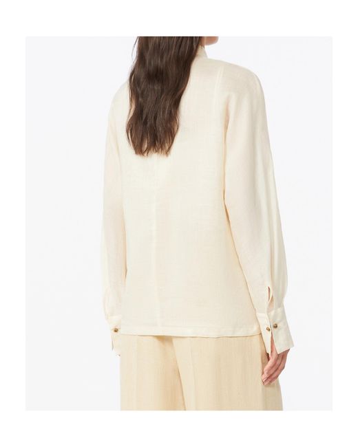 Max Mara White Long Sleeve Shirt
