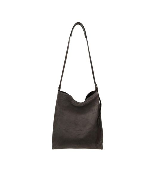 Dries Van Noten White Suede Tote Bag for men