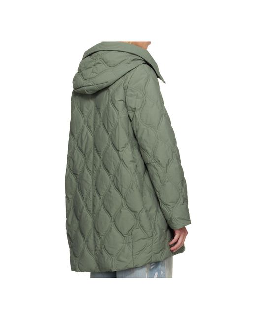 Canada Goose Green Alessia Zipper Down Jacket