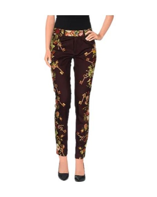 Dolce & Gabbana Multicolor Printed Casual Pants