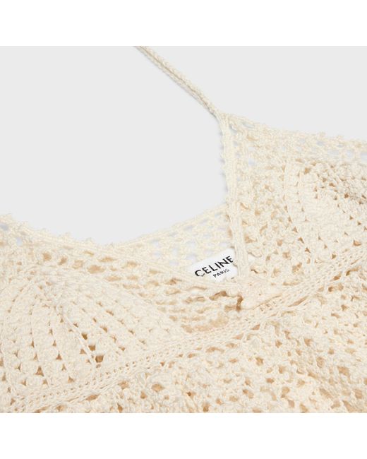 Céline Natural Top With Thin Straps
