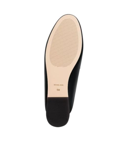 MICHAEL Michael Kors Black Mckenzie Leather Mules