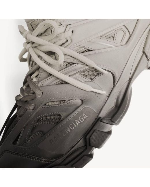 Balenciaga Gray Track Gradient Sneakers for men