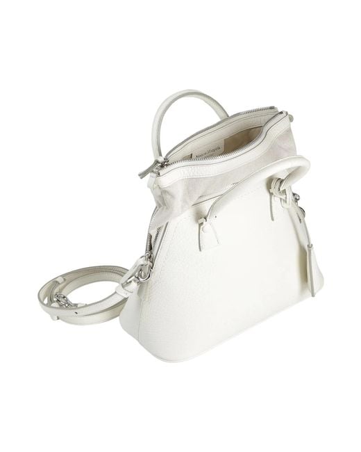 Maison Margiela White Large Canvas Tote Bag