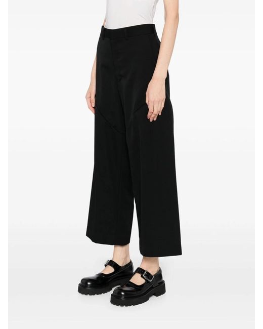Comme des Garçons Black Wide Leg Trousers