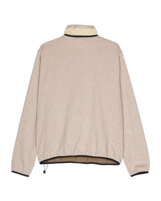 RANRA Natural Peysa Half-Zip Sweatshirt for men