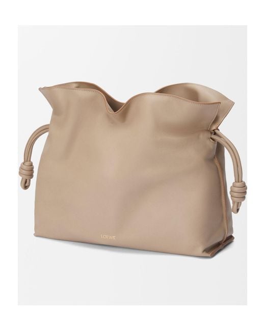 Loewe Natural Large Flamenco Clutch