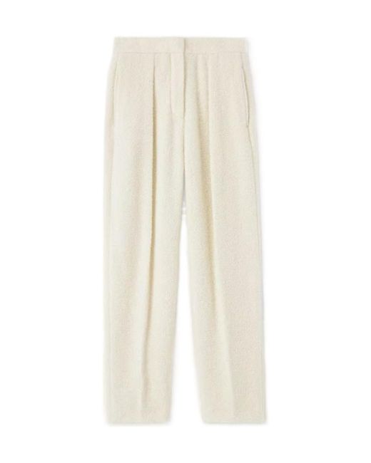 Loro Piana White Stellan Pants