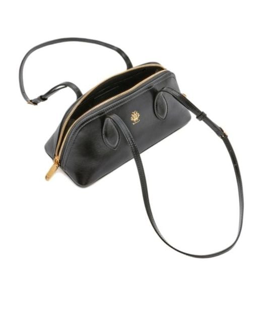 Bally Black Mini Praline Logo Detail Shoulder Bag