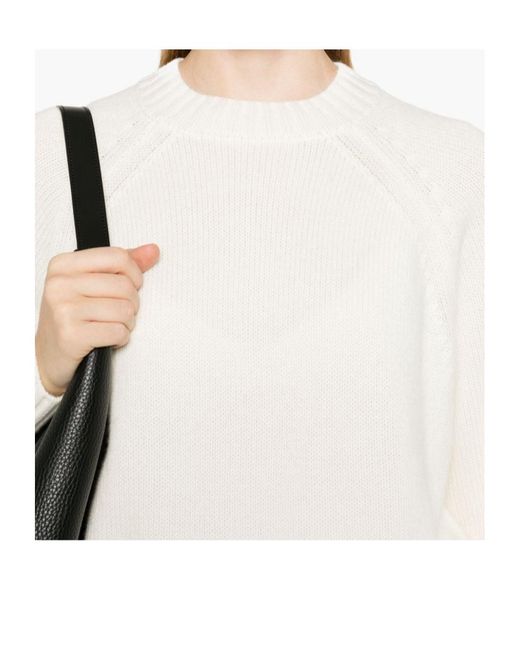 P.A.R.O.S.H. White Cashmere Jumper