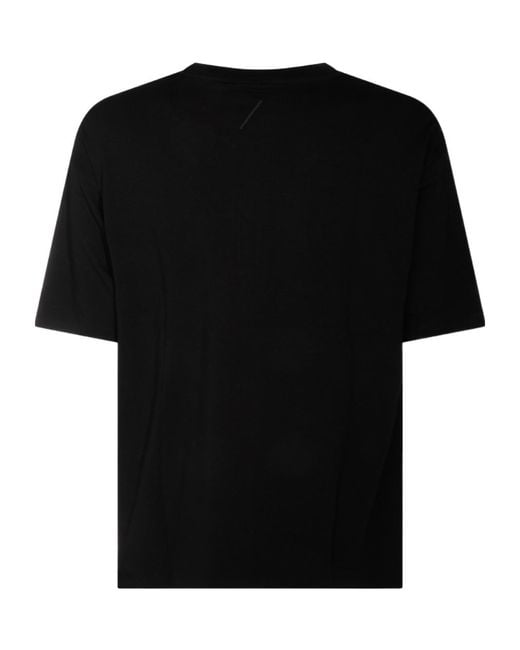 Thom Krom Black Relaxed Fit T-Shirt for men
