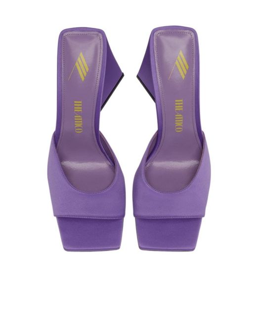 The Attico Purple Devon 115Mm Mules