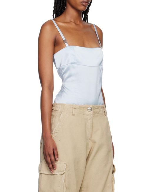 Coperni Natural Thin Shoulder Strap Jumpsuit