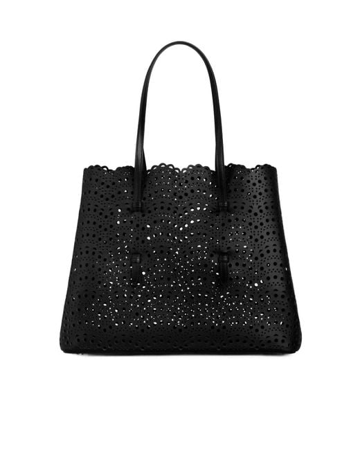 Alaïa Black Mina 37 Bag