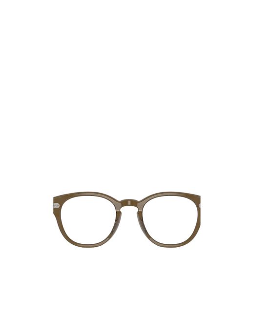 Oliver Peoples White Round Glasses And Frames for men