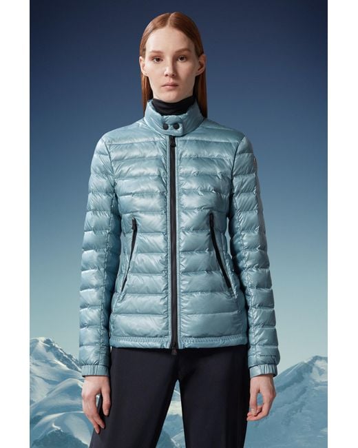Moncler Blue Grenoble Walibi Padded Zipped Jacket