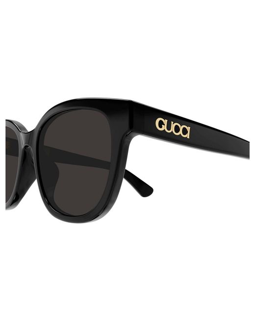 Gucci Black Eyewear Panthos Frame Sunglasses for men