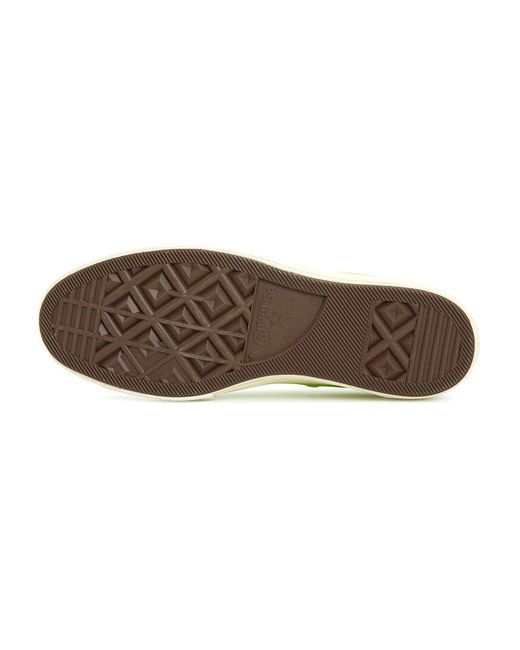 Comme des Garçons Yellow Round Toe Sneakers for men