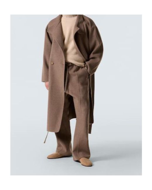 Fear Of God Brown Wool And Cashmere Bootcut Pants for men