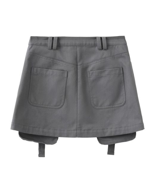 Marissa Chiara Gray Work Skirt