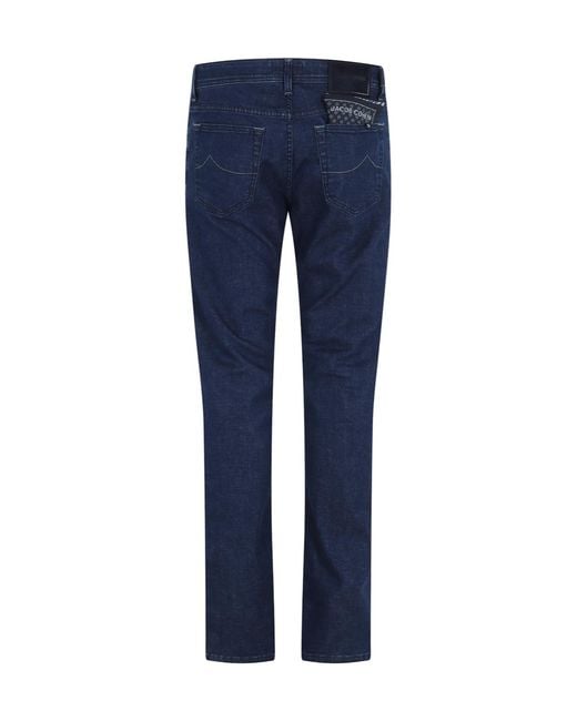 Jacob Cohen Blue Bard Slim-Fit Jeans for men