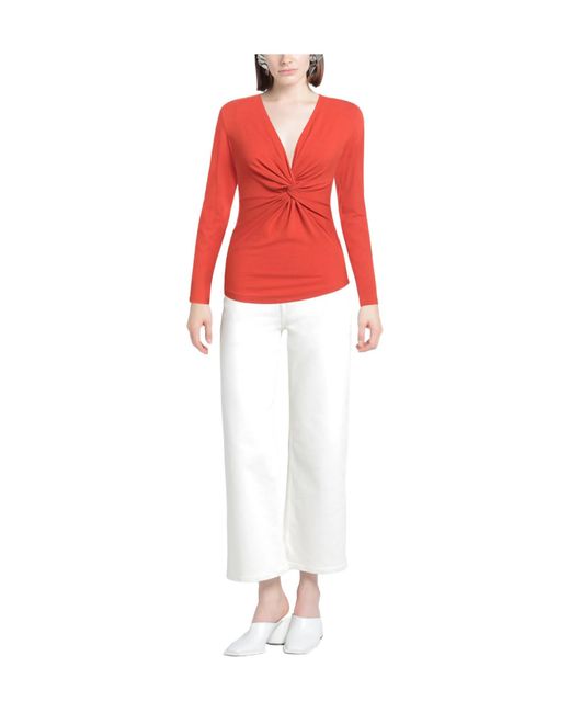Isabel Marant Red Basic T-Shirts