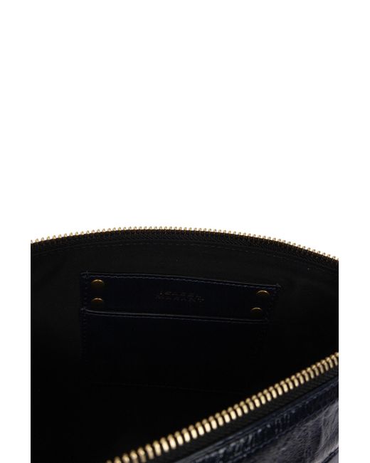 Isabel Marant White Logo Shoulder Bag