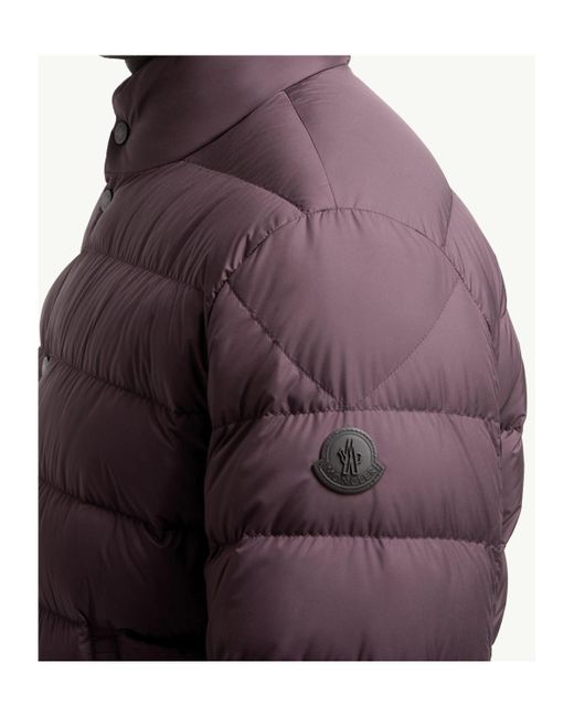 Moncler Purple Lyco Short Down Jacket for men