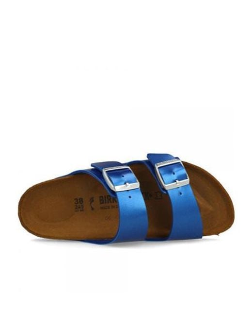 Birkenstock Blue Round Head Slippers for men