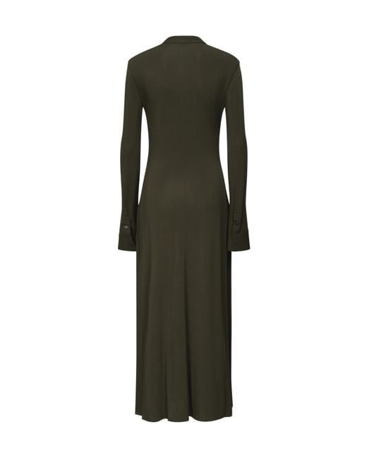 Alaïa Black Alaïa Spft Jersey Ruched Dress