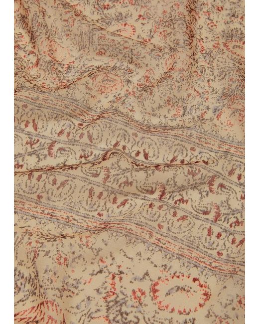 Loro Piana Natural Fleurs D'Autrefois Stole