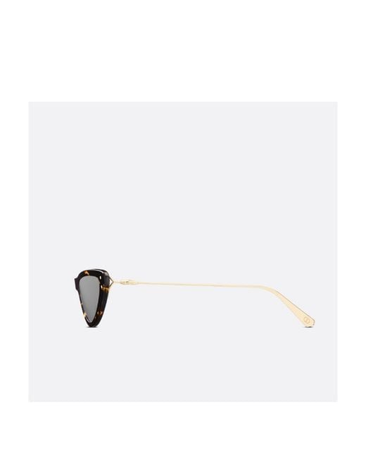 Dior White Eyewear Cat-Eye Sunglasses
