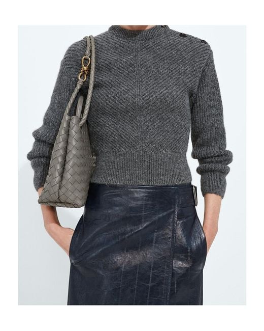 Bottega Veneta Gray Andiamo