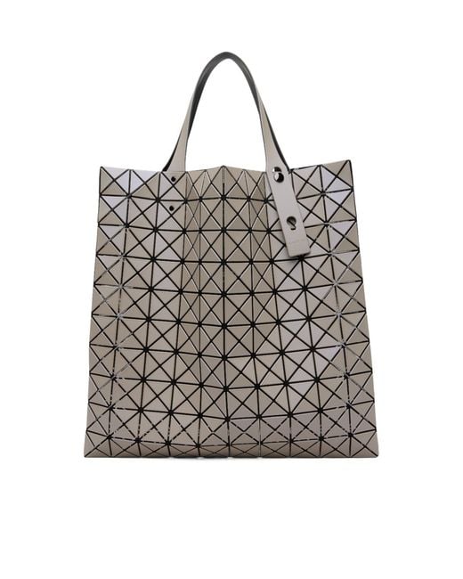 Issey Miyake Multicolor Geometric-Pattern Tote Bag