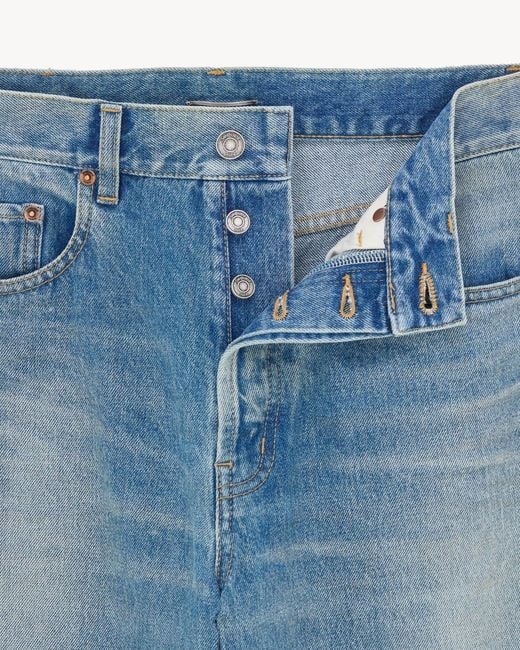Saint Laurent Blue Mick Long Jeans for men