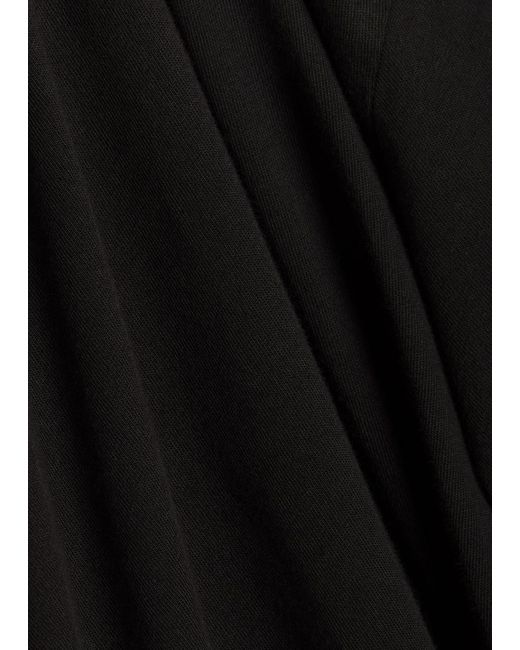 Agolde Black Solid-Color Comfortable Dress