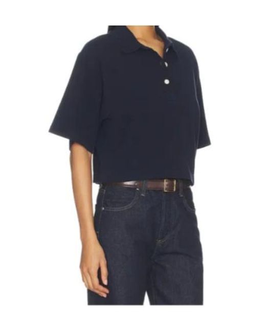 Citizens of Humanity Blue Lowen Polo Shirt