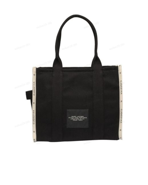 Marc Jacobs Black The Jacquard Large Tote Bag