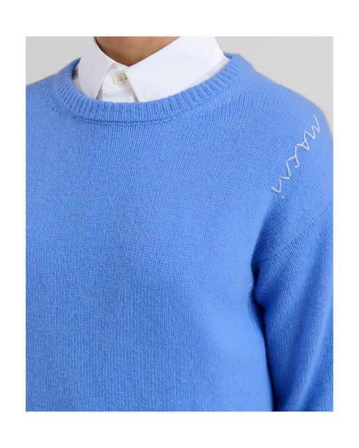 Marni Blue Cashmere Sweater