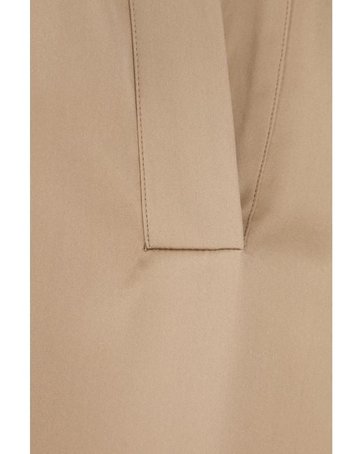 Tom Ford Natural Long Sleeve Deep V-Neck Top