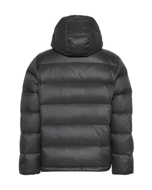 Calvin Klein Gray Hooded Puffer Jacket for men