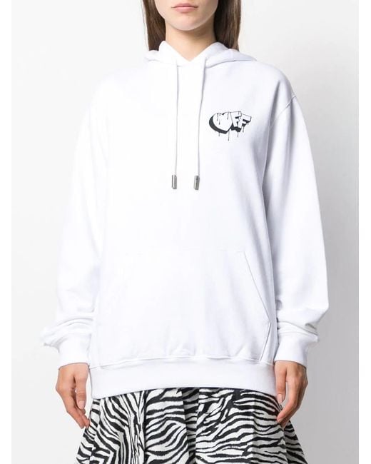 Off-White c/o Virgil Abloh White Logo Printed Sweater
