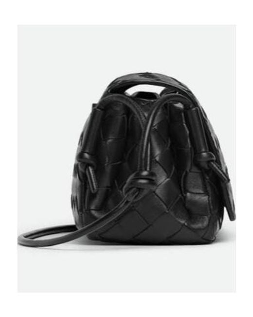 Bottega Veneta Black Notturno Pouch Bag