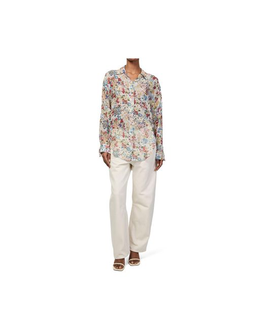Khaite White Goya Long Sleeved Shirt