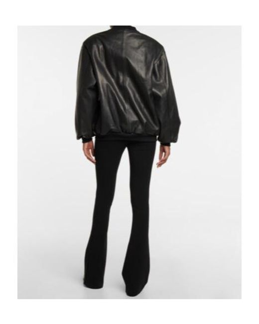Magda Butrym Black Leather Jacket