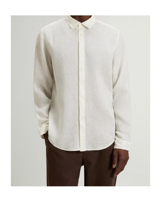 Woolrich White Long-Sleeve Shirt for men
