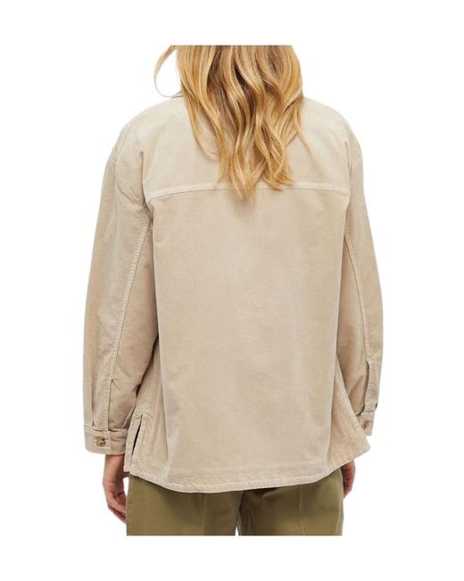 KENZO Natural K-Tiger Patch Overshirt