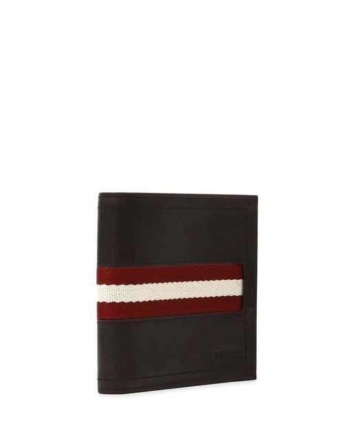 Bally Black Logo Wallet for men