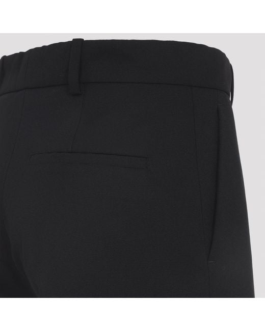Jacquemus Black Camargue High-Waisted Straight-Leg Trousers