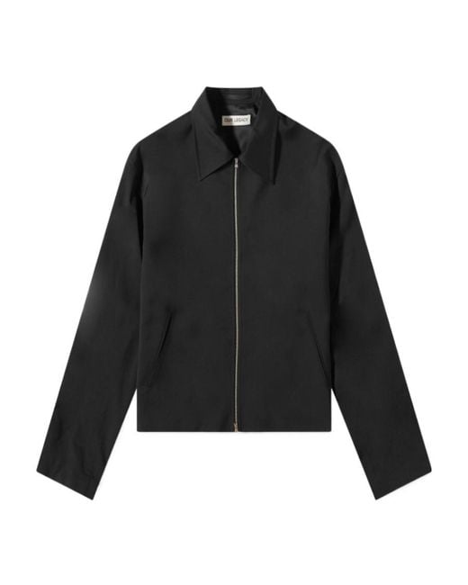 Our Legacy Zip-Up Casual Jacket in Black for Men | Lyst